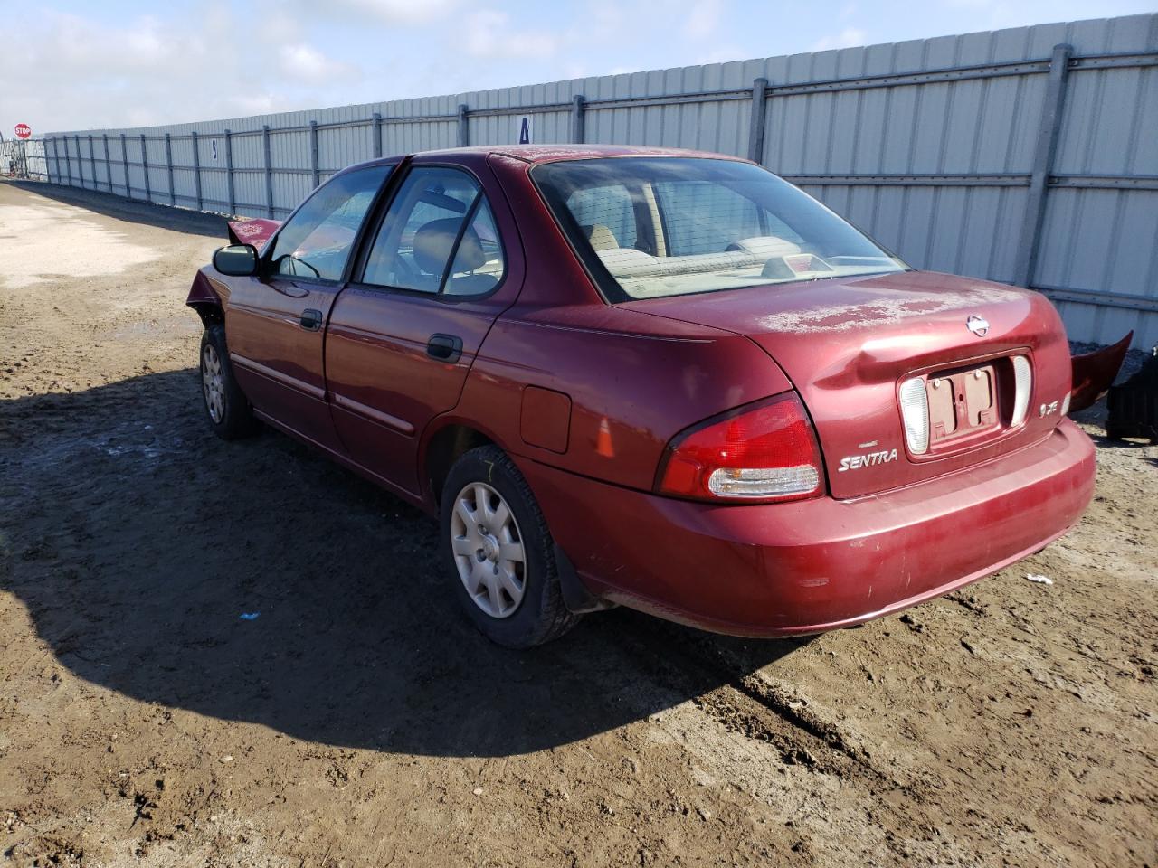 Photo 3 from auction – 2001 NISSAN SENTRA XE with VIN 3N1CB51D41L472022
