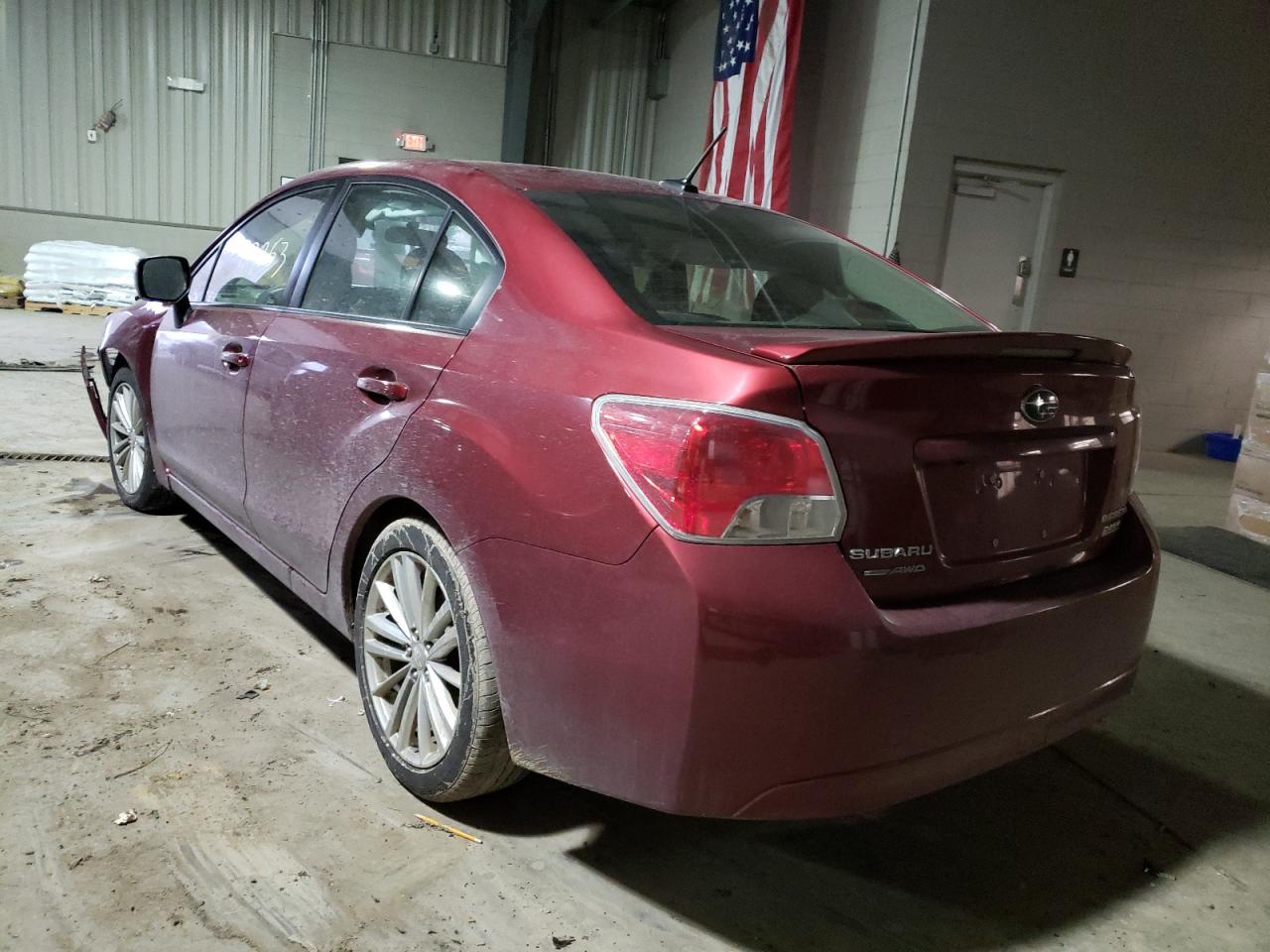 Photo 3 from auction – 2014 SUBARU IMPREZA PR with VIN JF1GJAE68EH022146