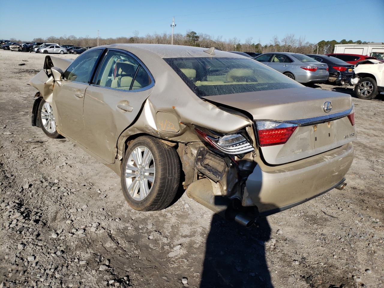 Photo 3 from auction – 2014 LEXUS ES 350 with VIN JTHBK1GG9E2140019