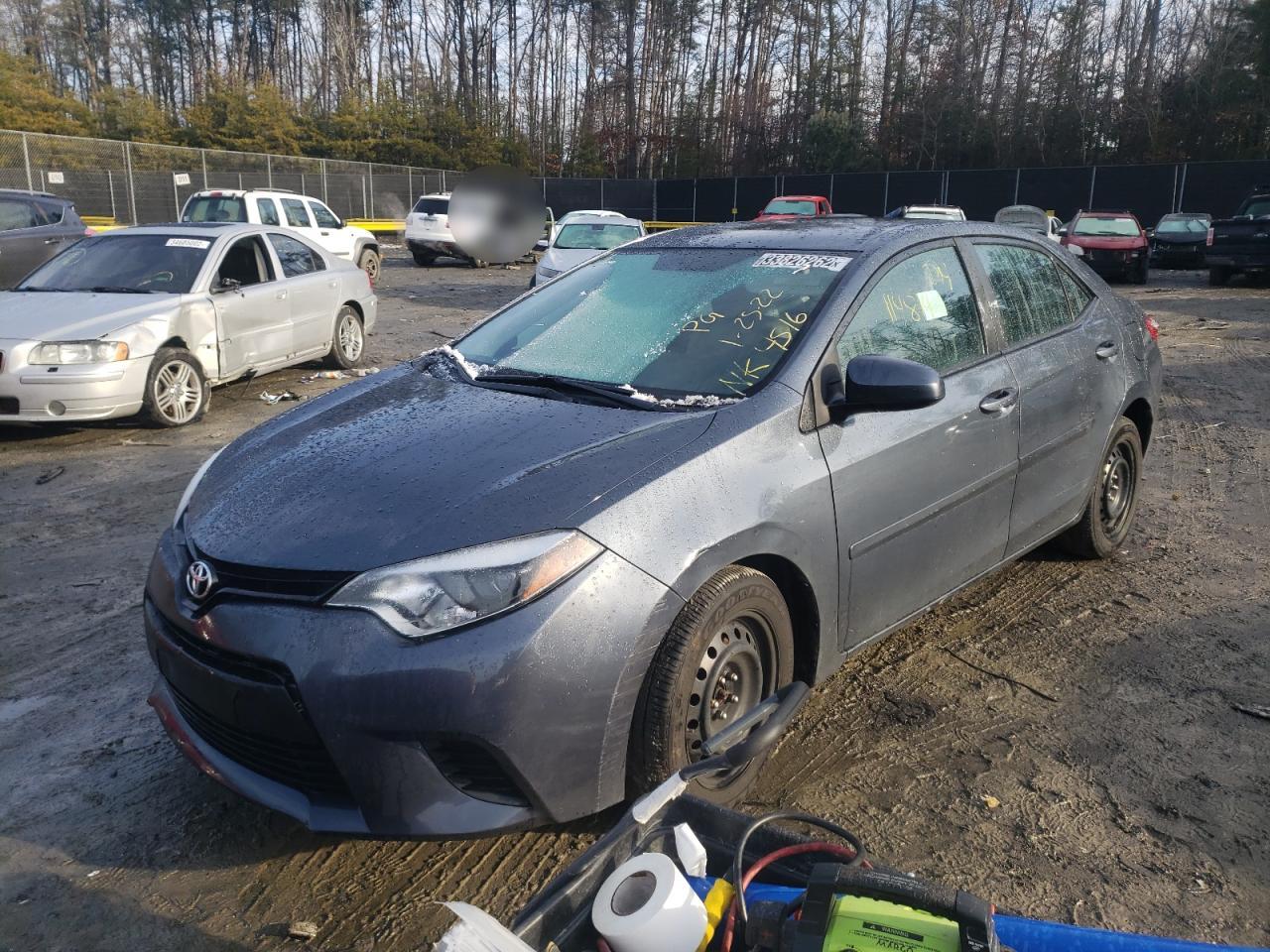 Photo 2 from auction – 2014 TOYOTA COROLLA L with VIN 2T1BURHE3EC154216