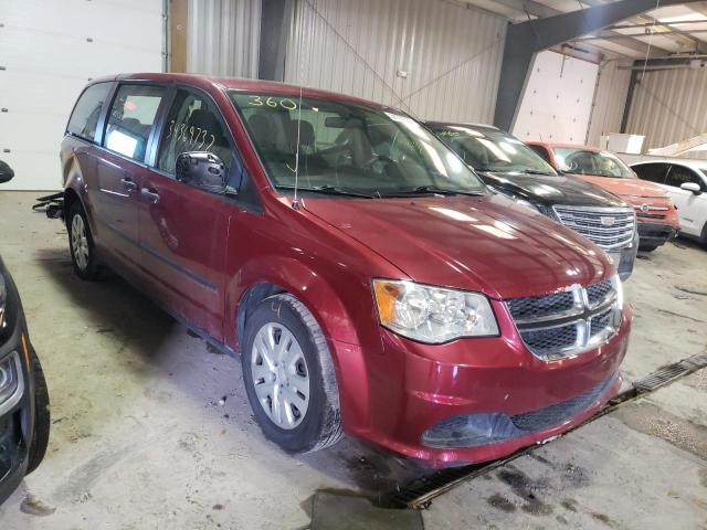 DODGE GRAND CARA 2016 with VIN 2C4RDGBGXGR183678 - Photo from auction