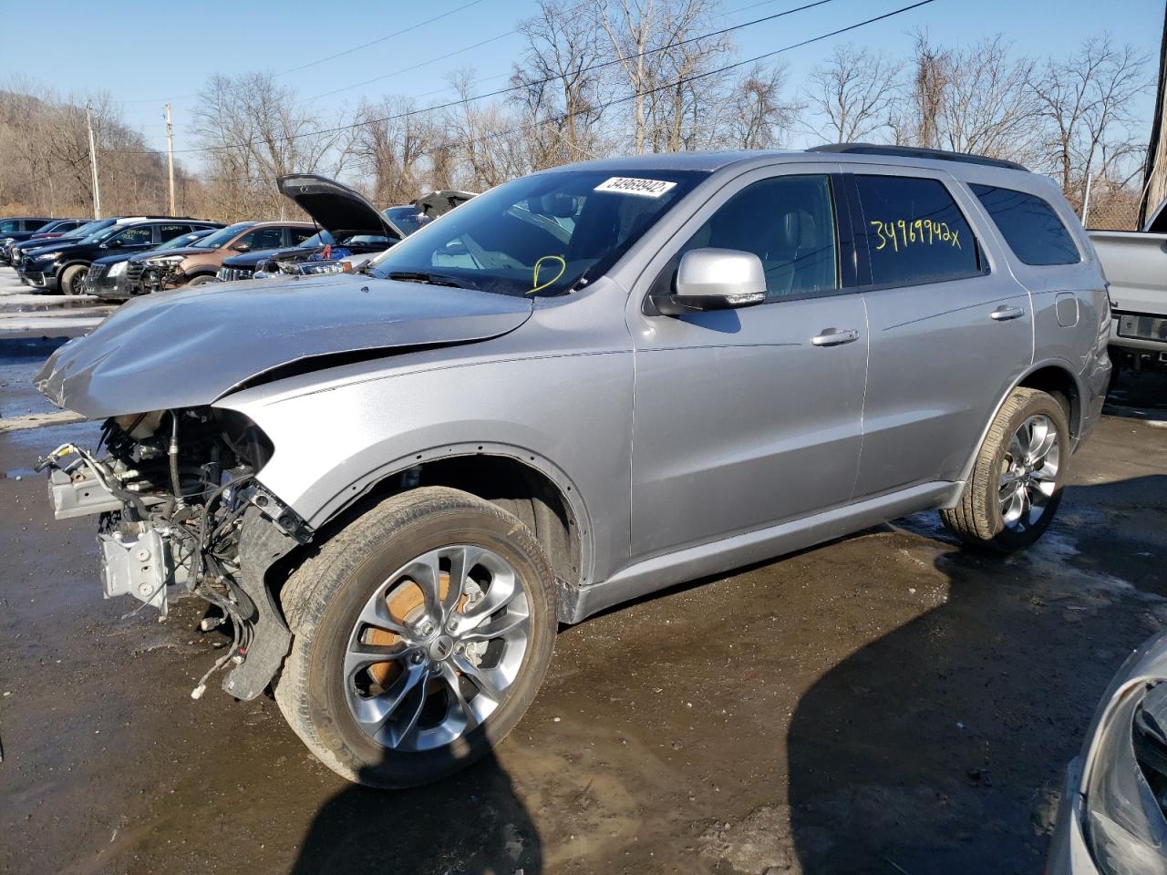 Photo 2 from auction – 2019 DODGE DURANGO GT with VIN 1C4RDJDG2KC692336