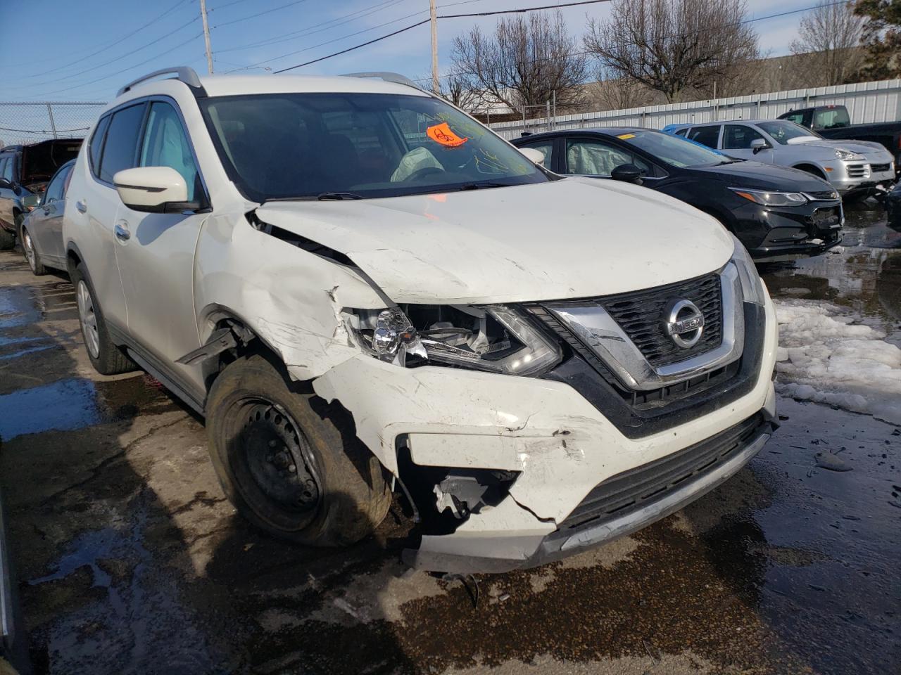 NISSAN ROGUE S 2017 with VIN 5N1AT2MT2HC793352 - Photo from auction