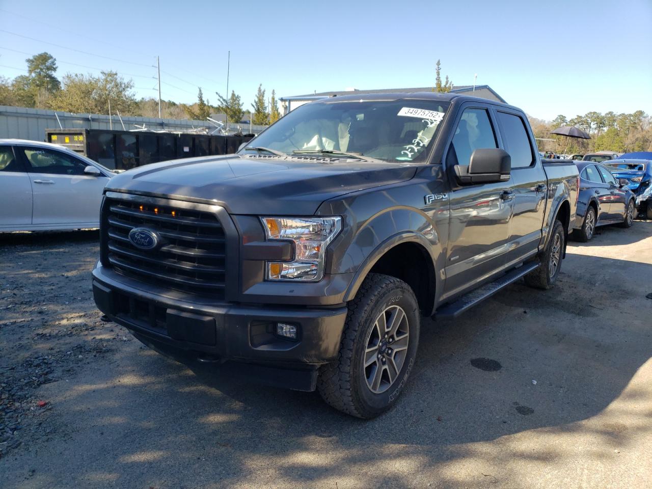 Photo 2 from auction – 2017 FORD F150 SUPER with VIN 1FTEW1EG2HKC72811