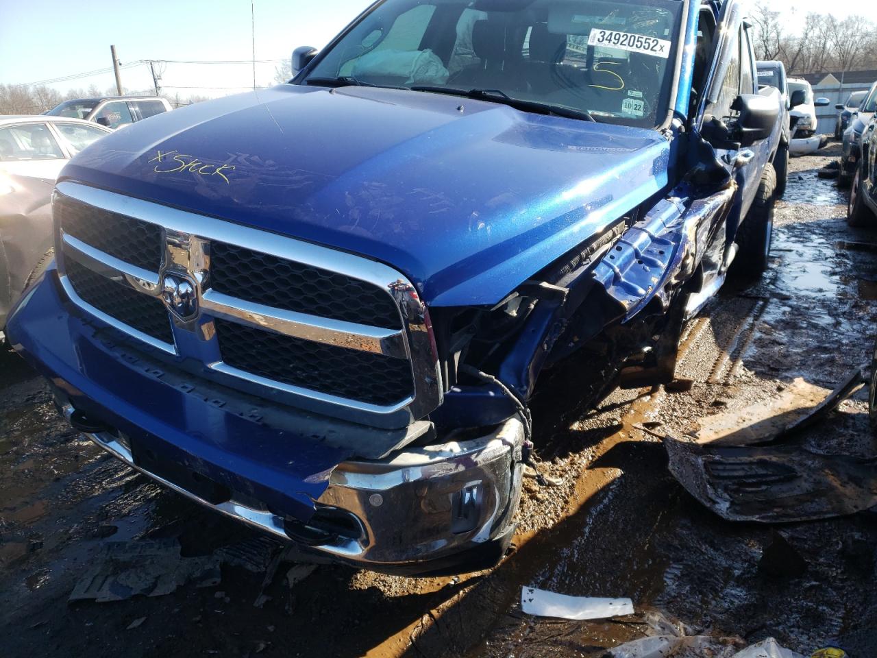 Photo 10 from auction – 2017 RAM 1500 SLT with VIN 1C6RR7LT1HS592849