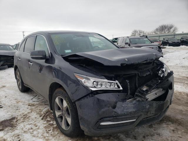 ACURA MDX 2015 with VIN 5FRYD4H27FB009937 - Photo from auction