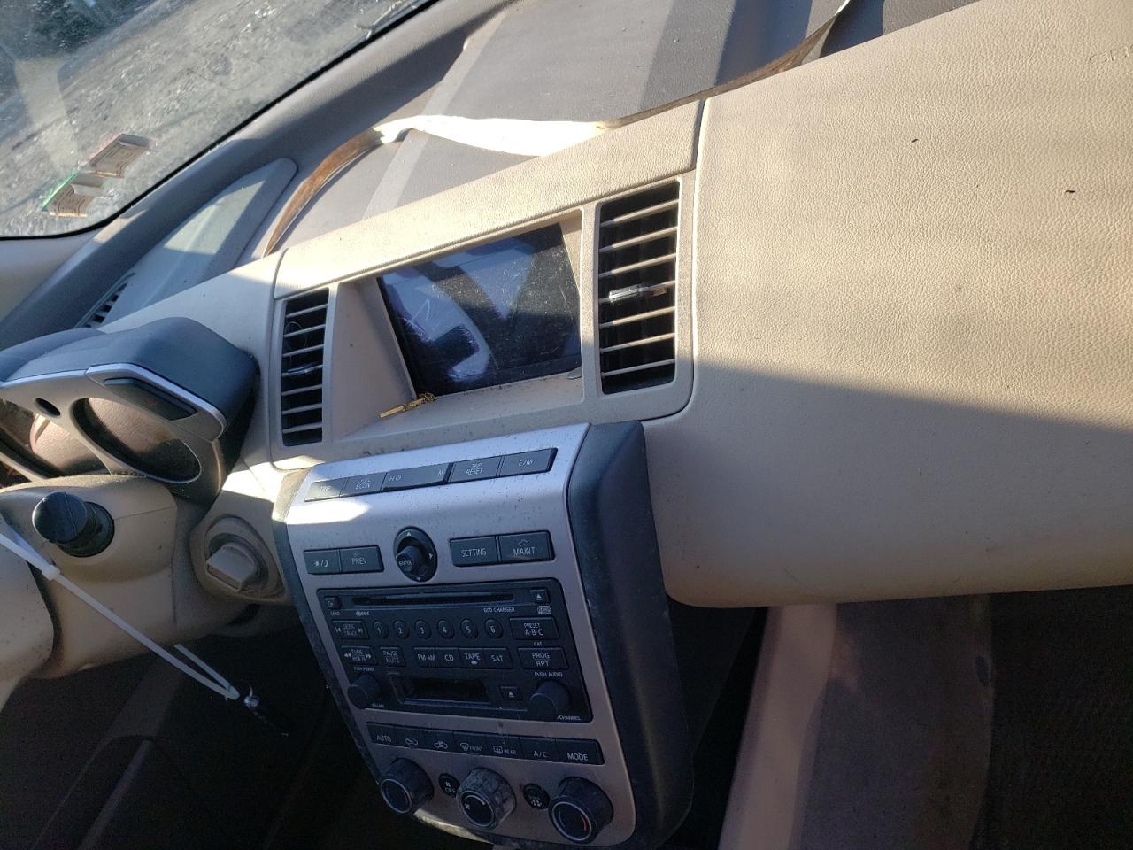Photo 9 from auction – 2005 NISSAN MURANO with VIN JN8AZ08W15W436285