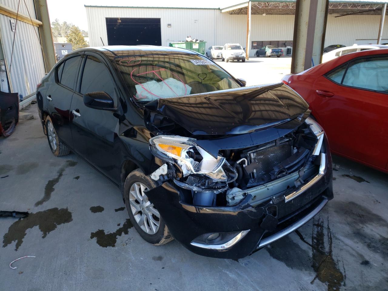 NISSAN VERSA S 2017 with VIN 3N1CN7AP6HL822709 - Photo from auction