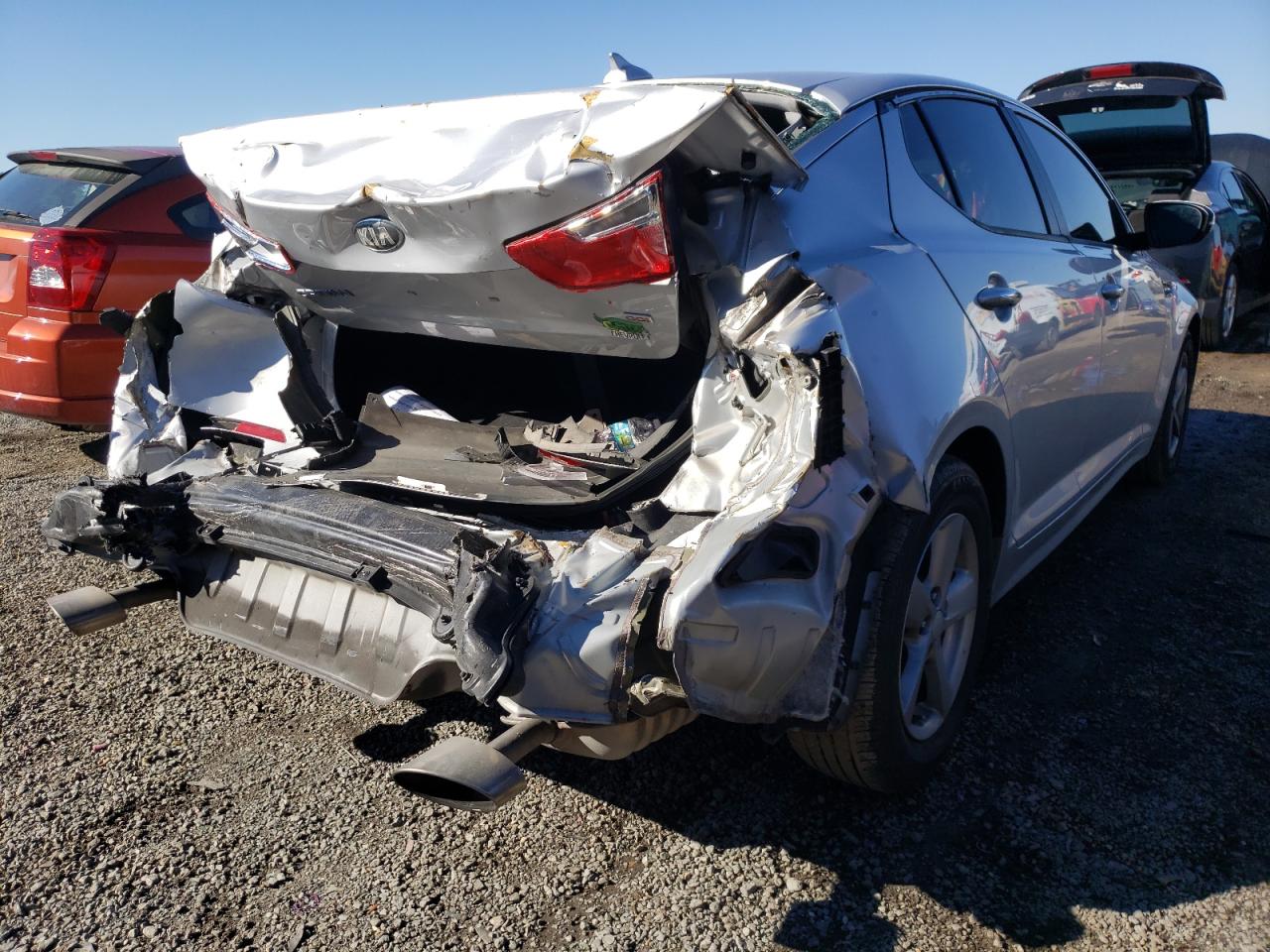 Photo 4 from auction – 2014 KIA OPTIMA LX with VIN 5XXGM4A73EG325012