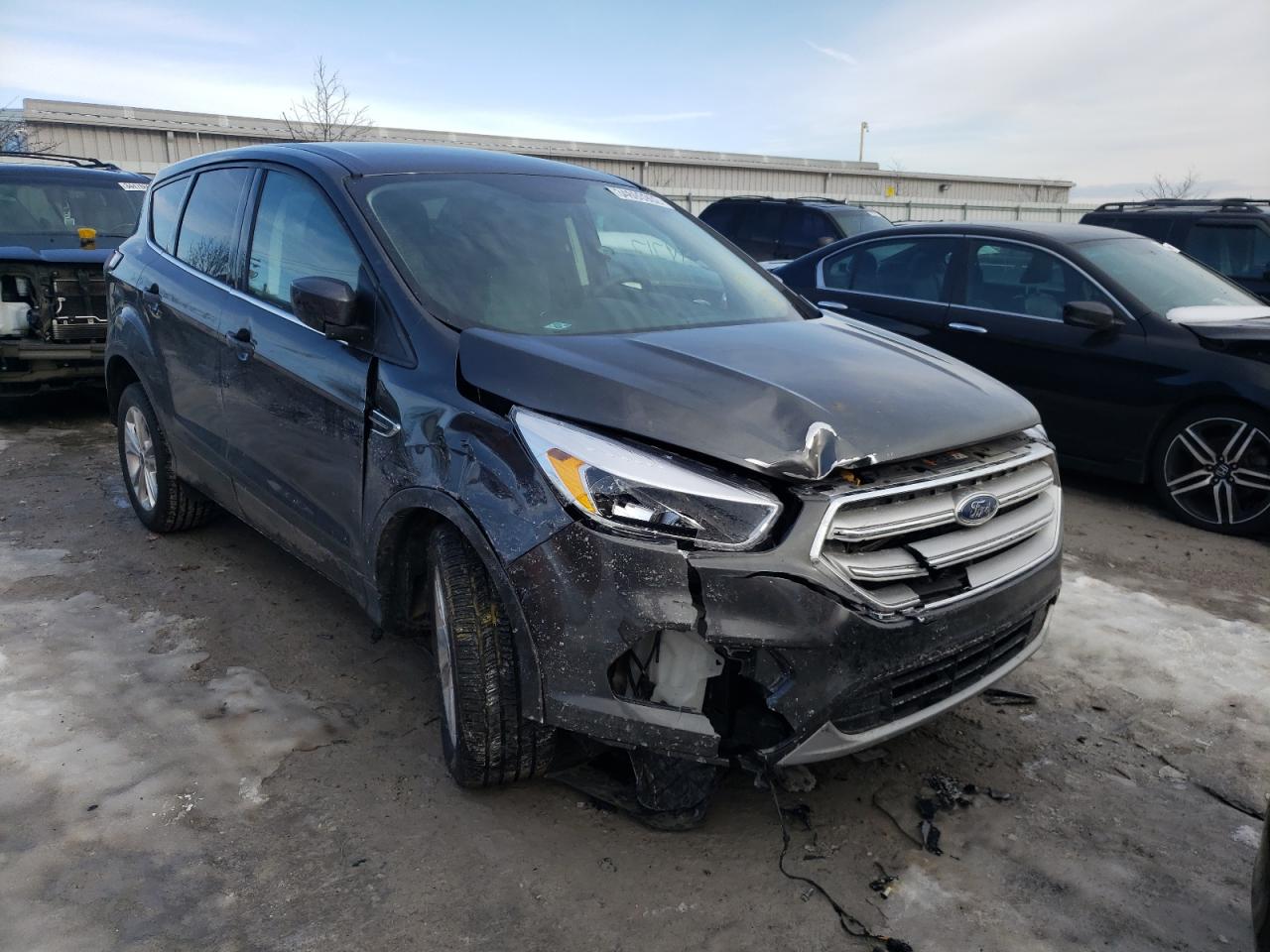 FORD ESCAPE SE 2017 with VIN 1FMCU0GD5HUE01702 - Photo from auction