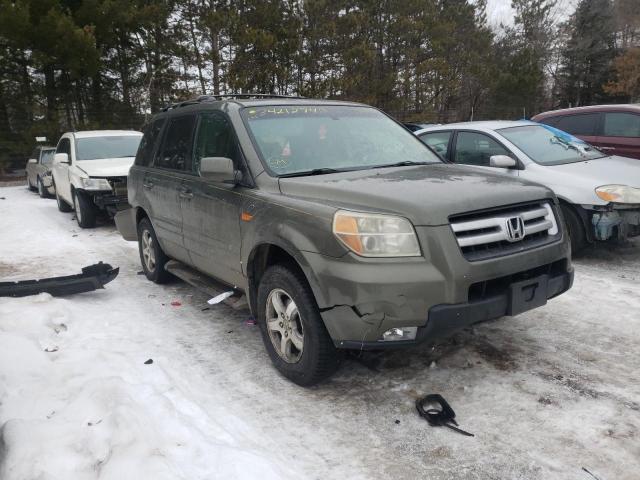 HONDA PILOT EX 2006 with VIN 5FNYF28576B009964 - Photo from auction