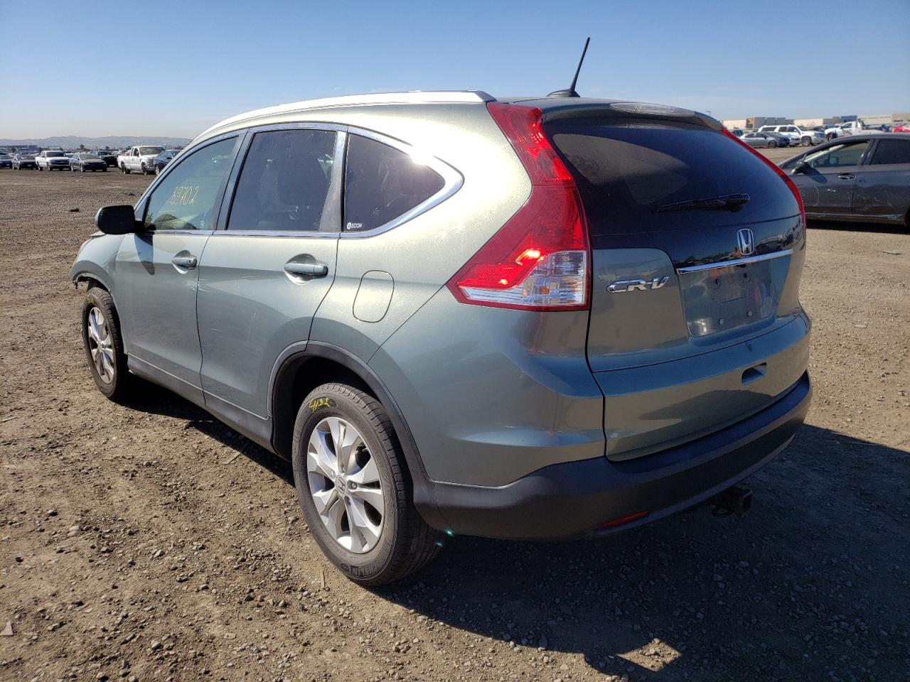 Photo 3 from auction – 2012 HONDA CR-V EXL with VIN JHLRM3H75CC009409