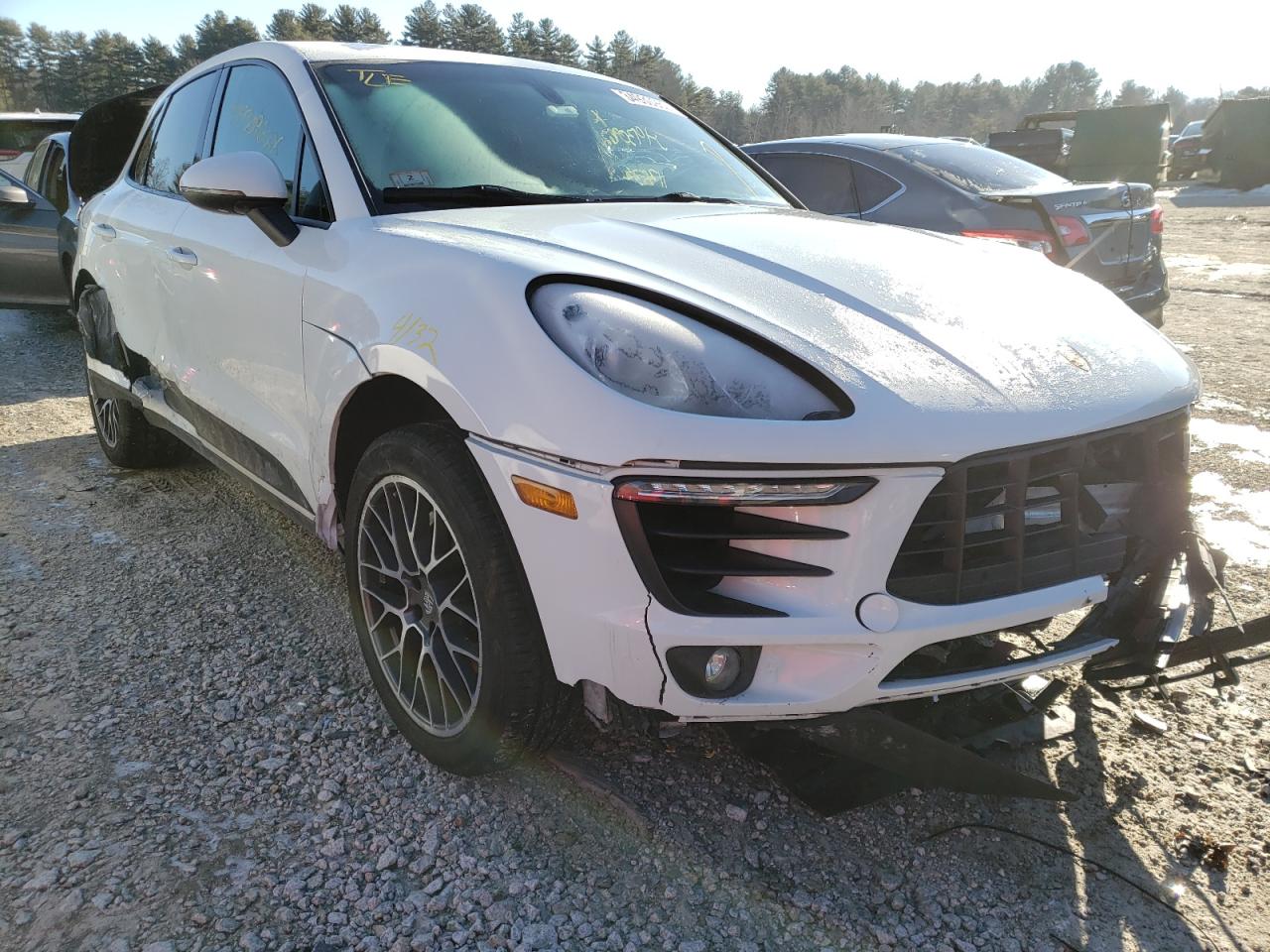 PORSCHE MACAN S 2015 with VIN WP1AB2A59FLB59366 - Photo from auction