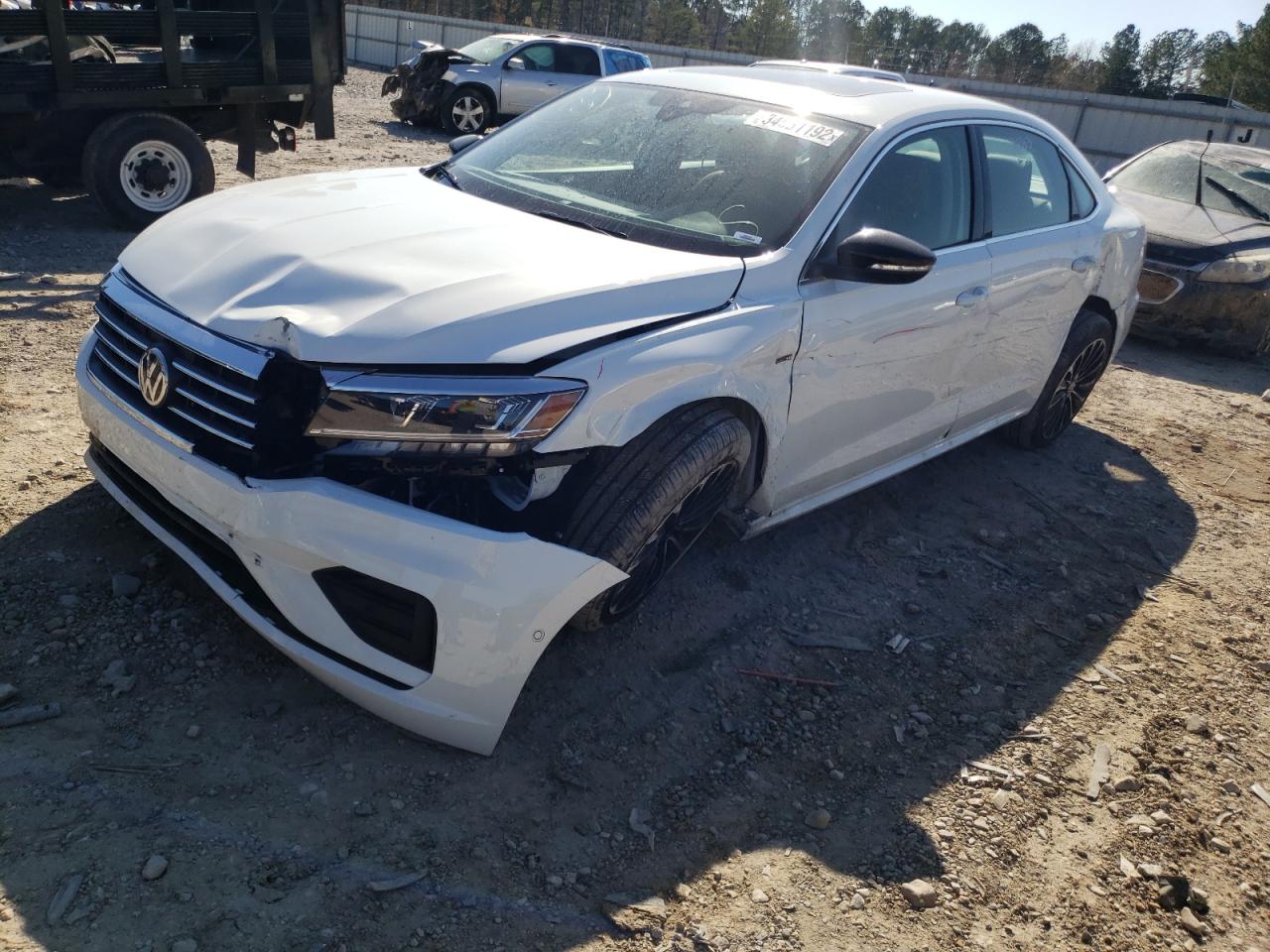 Photo 9 from auction – 2022 VOLKSWAGEN PASSAT with VIN 1VWBA7A34NC006233