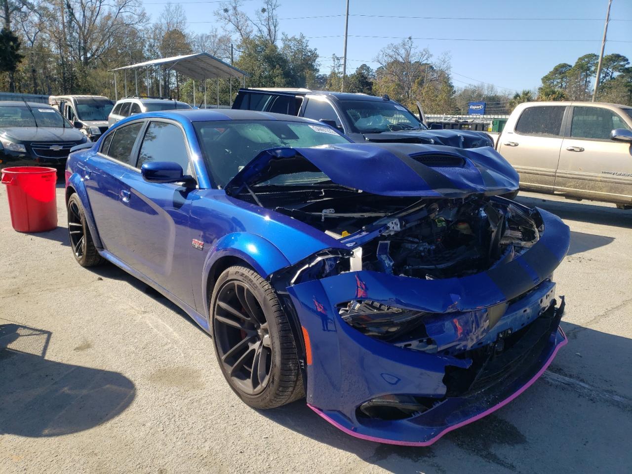 DODGE CHARGER SC 2021 with VIN 2C3CDXGJXMH538378 - Photo from auction