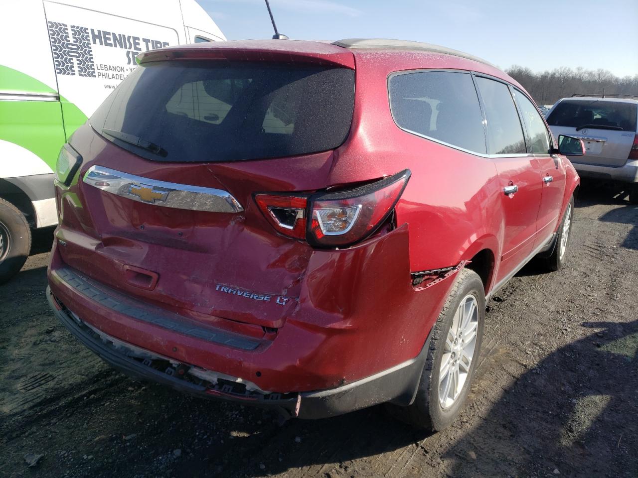 Photo 4 from auction – 2013 CHEVROLET TRAVERSE L with VIN 1GNKVGKD7DJ142517