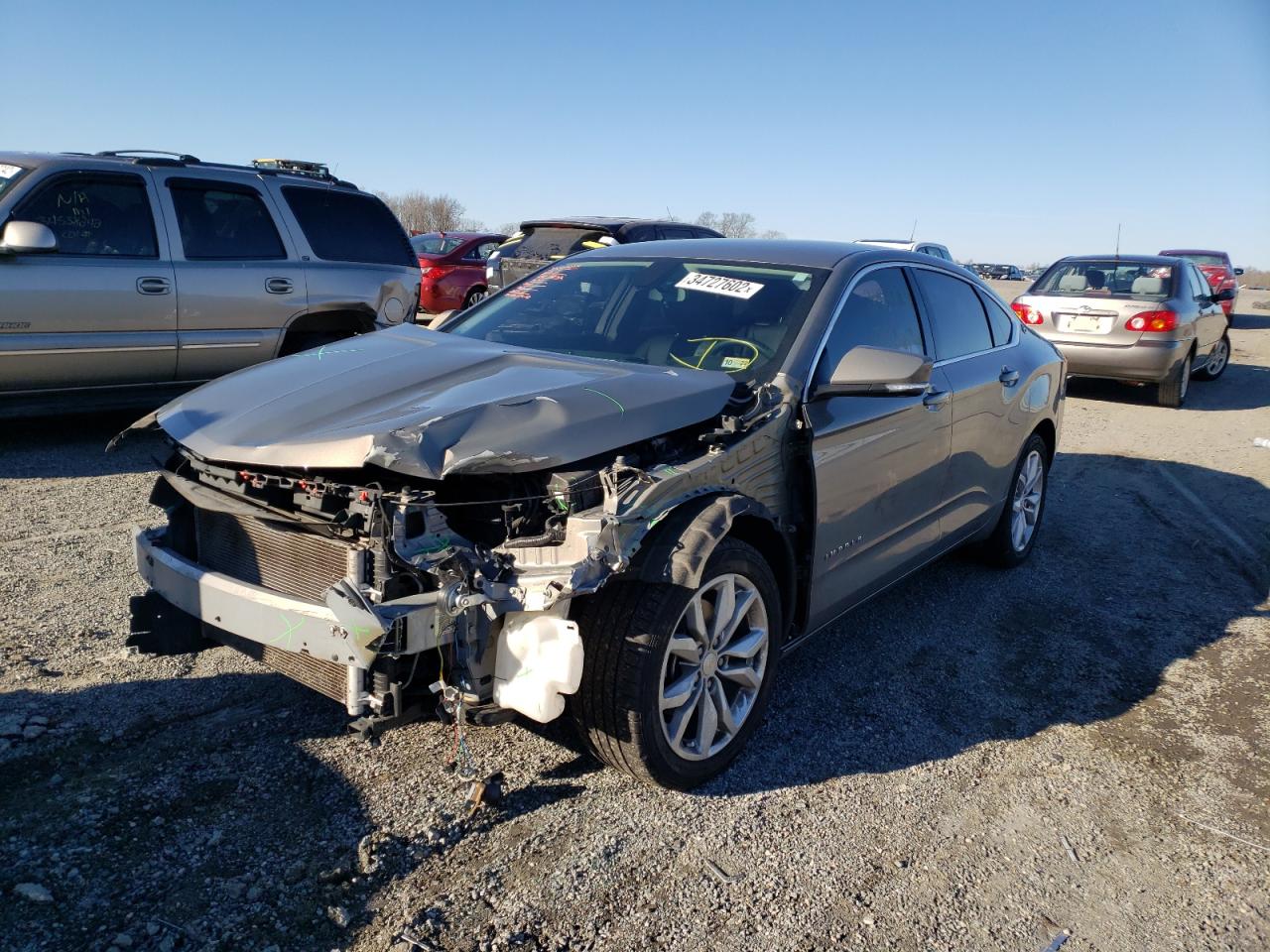 Photo 2 from auction – 2018 CHEVROLET IMPALA LT with VIN 2G1105S36J9112973