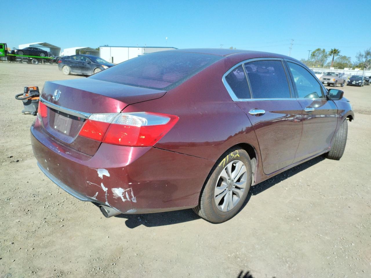 Photo 4 from auction – 2015 HONDA ACCORD LX with VIN 1HGCR2F35FA055161