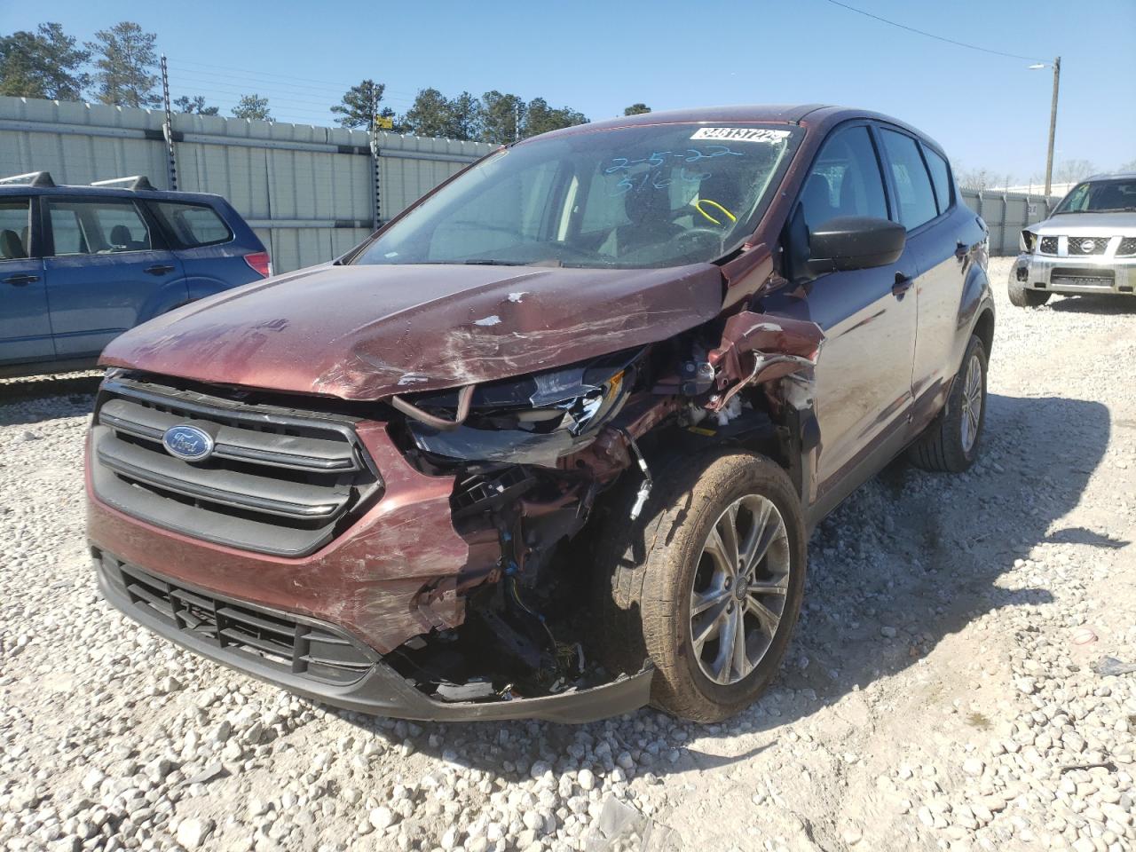 Photo 2 from auction – 2018 FORD ESCAPE S with VIN 1FMCU0F73JUB95166
