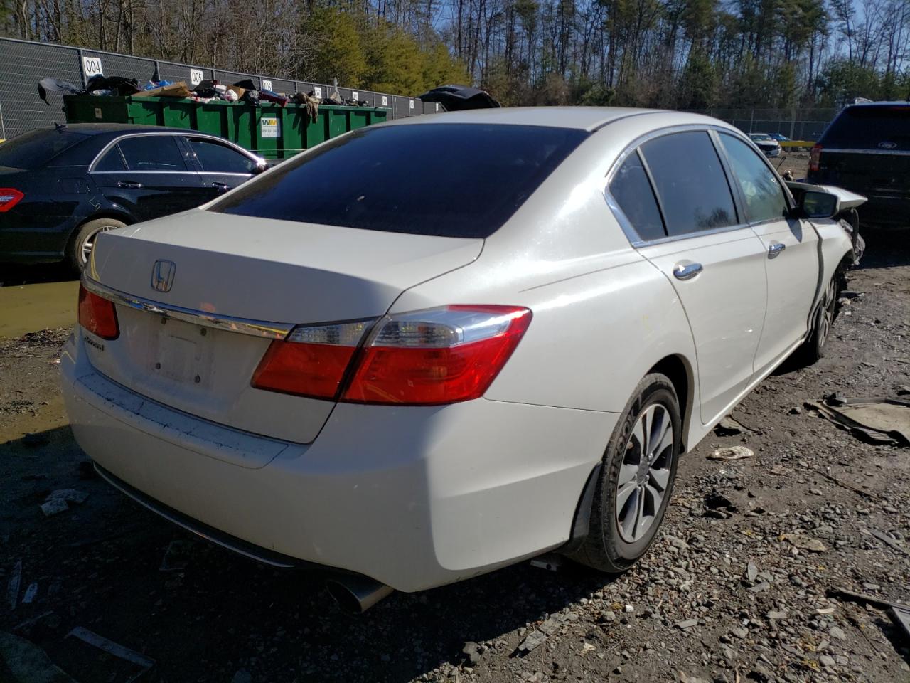 Photo 4 from auction – 2014 HONDA ACCORD LX with VIN 1HGCR2F34EA167920
