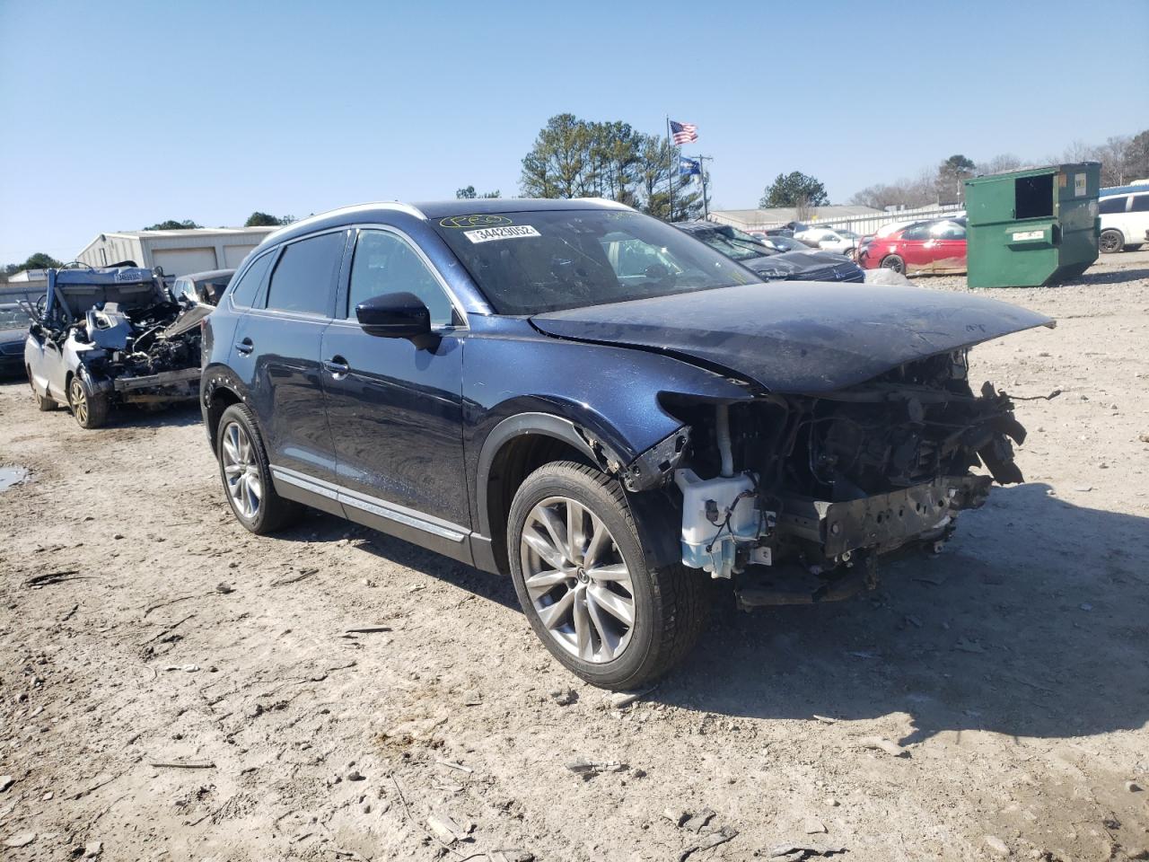 MAZDA CX-9 GRAND 2016 with VIN JM3TCADY1G0123172 - Photo from auction