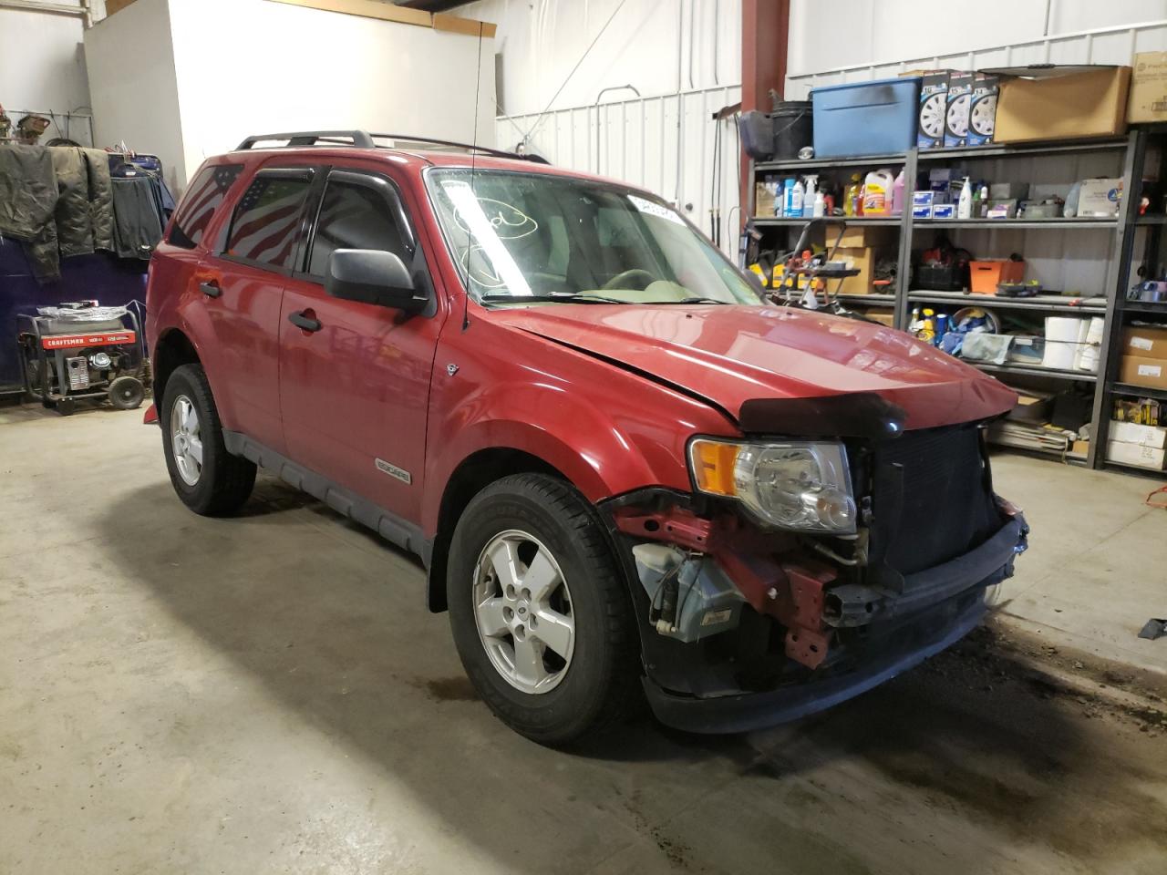 FORD ESCAPE XLT 2008 with VIN 1FMCU93178KD99348 - Photo from auction