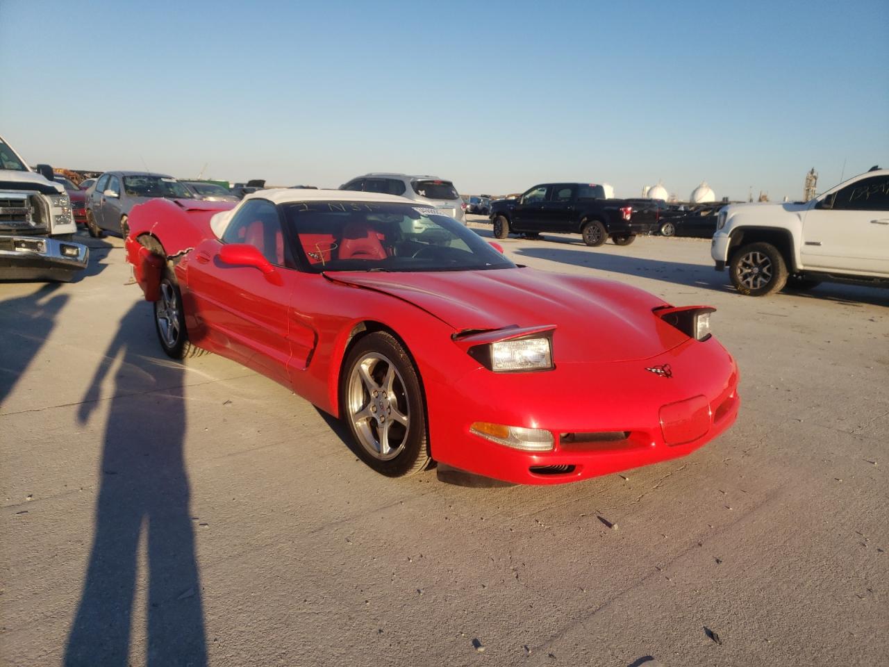 CHEVROLET CORVETTE 2001 with VIN 1G1YY32G315114126 - Photo from auction