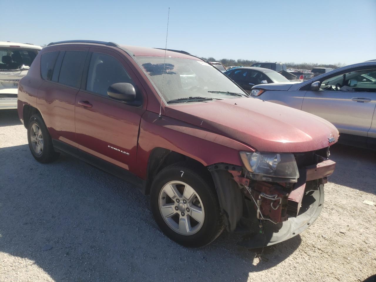 JEEP COMPASS SP 2014 with VIN 1C4NJCBA0ED593479 - Photo from auction