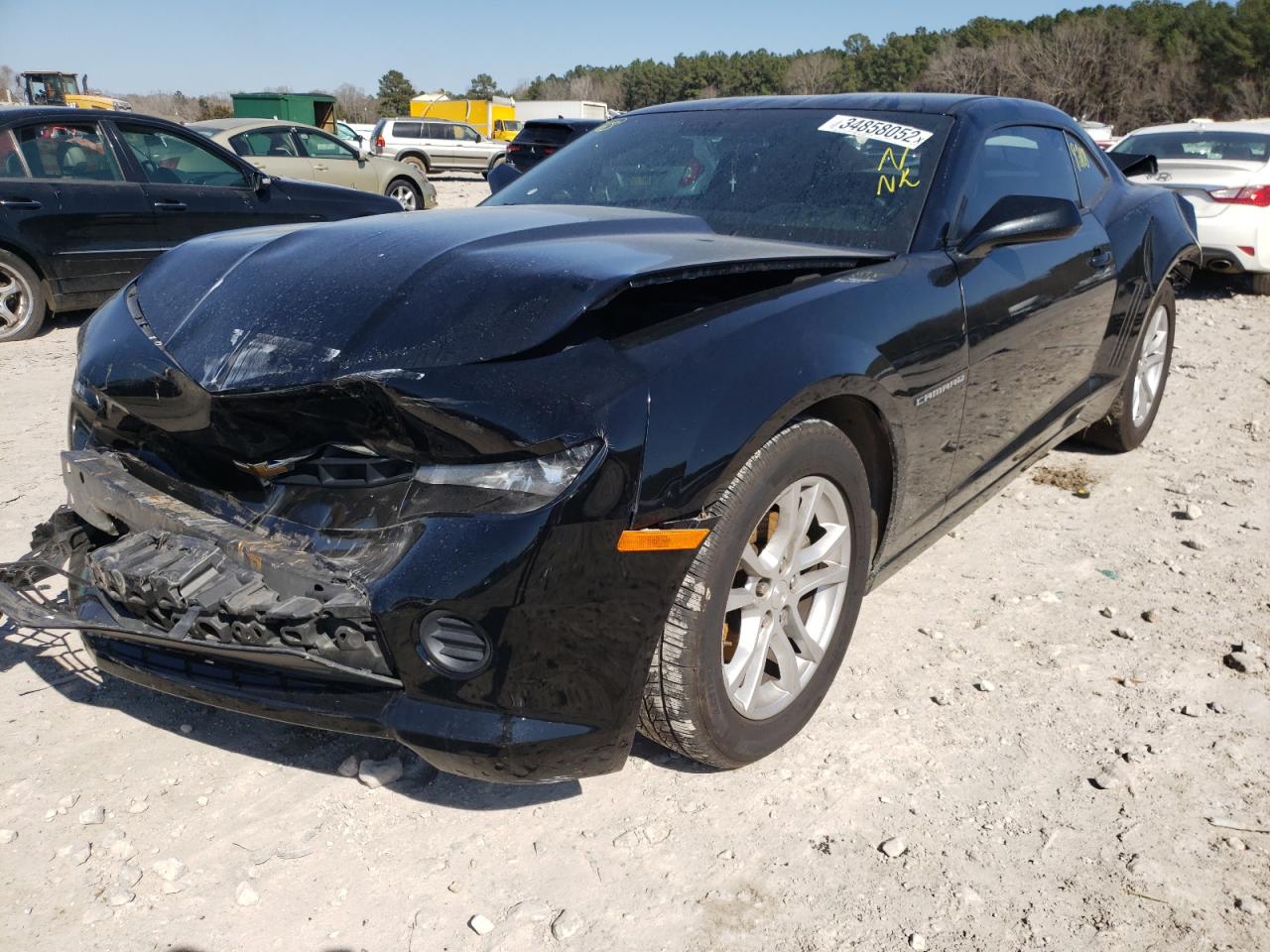 Photo 2 from auction – 2014 CHEVROLET CAMARO LS with VIN 2G1FA1E31E9310244