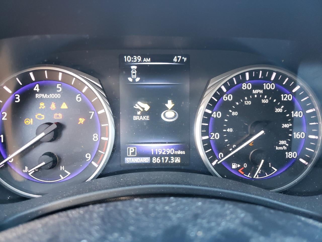 Photo 8 from auction – 2014 INFINITI Q50 BASE with VIN JN1BV7AR1EM702914
