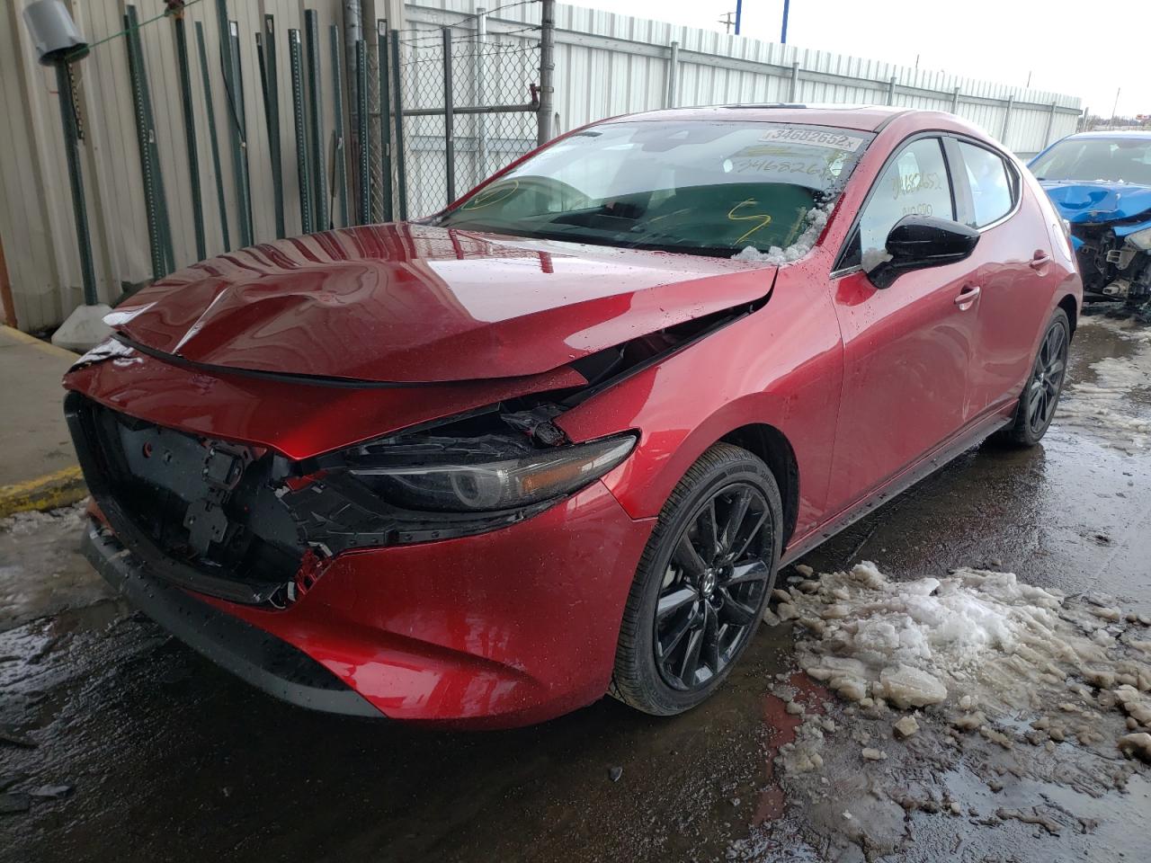 Photo 2 from auction – 2021 MAZDA 3 with VIN JM1BPBJYXM1310600