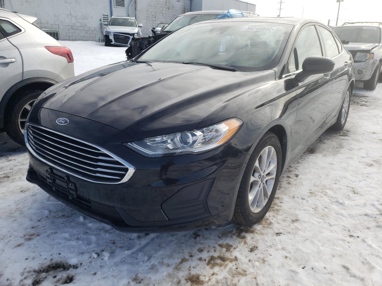 Photo 2 from auction – 2020 FORD FUSION SE with VIN 3FA6P0HD0LR144719
