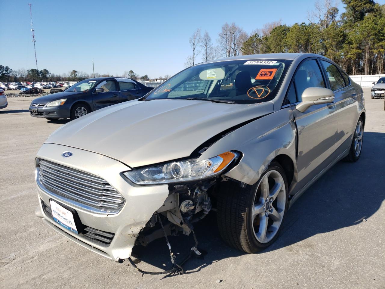 Photo 2 from auction – 2016 FORD FUSION SE with VIN 3FA6P0HD5GR119126