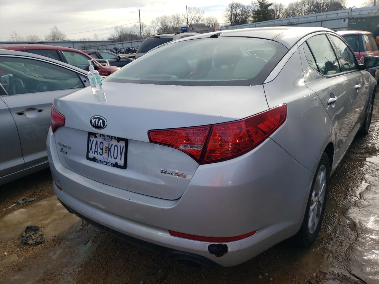 Photo 4 from auction – 2013 KIA OPTIMA EX with VIN 5XXGN4A72DG143930