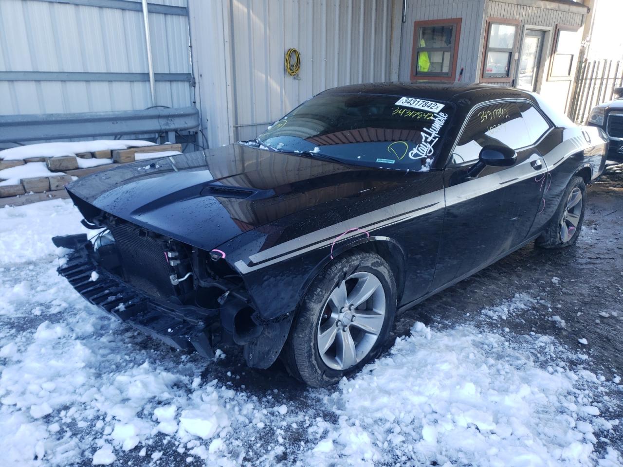 Photo 2 from auction – 2016 DODGE CHALLENGER with VIN 2C3CDZAG3GH352758