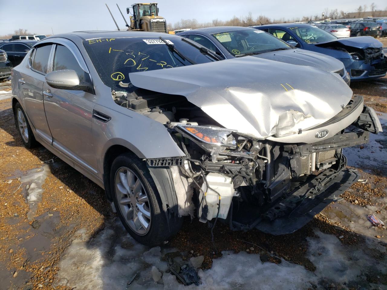 KIA OPTIMA SX 2013 with VIN 5XXGR4A65DG242656 - Photo from auction