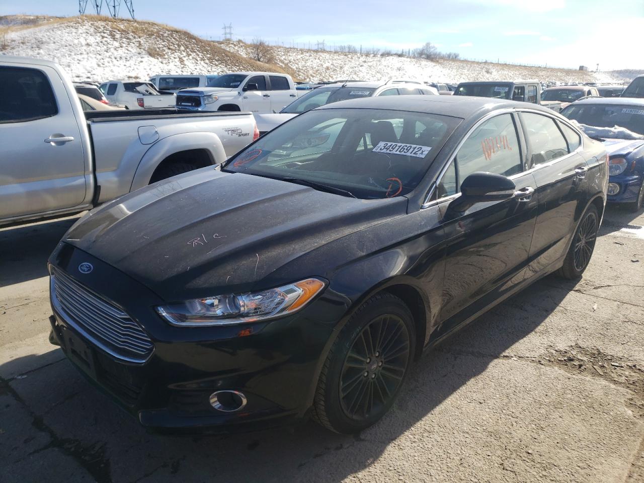 Photo 2 from auction – 2016 FORD FUSION SE with VIN 3FA6P0HD8GR192295