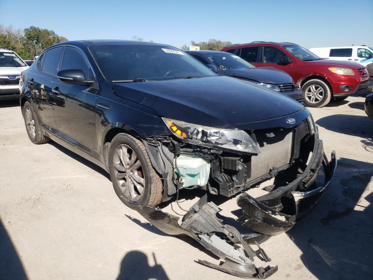 KIA OPTIMA EX 2013 with VIN 5XXGN4A72DG128084 - Photo from auction