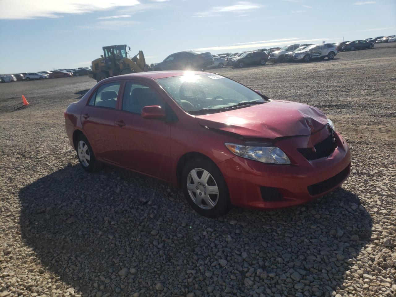 TOYOTA COROLLA BA 2010 with VIN 1NXBU4EE8AZ283195 - Photo from auction