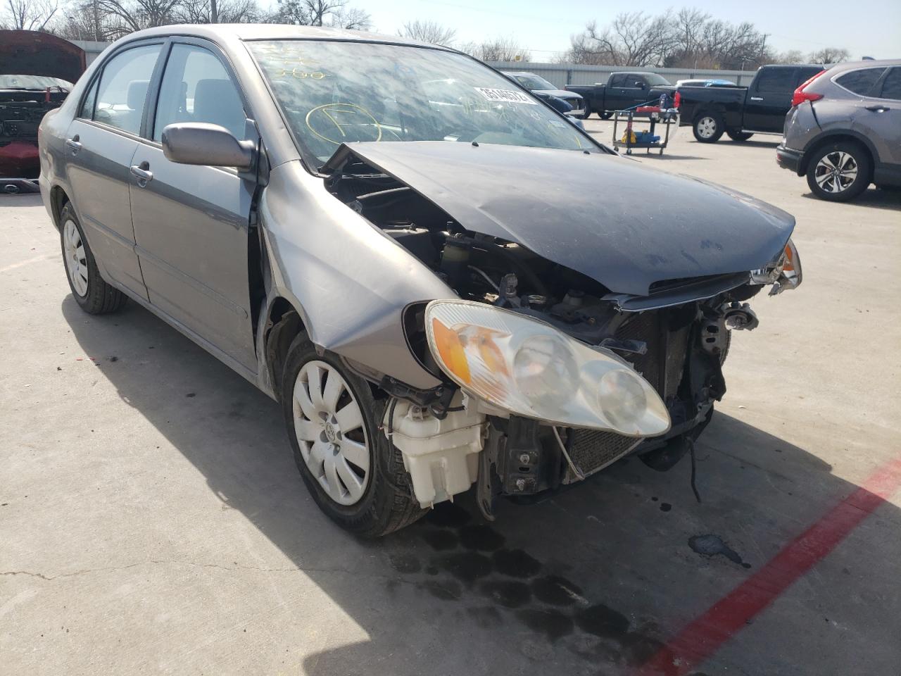 TOYOTA COROLLA CE 2004 with VIN 1NXBR32E24Z245594 - Photo from auction