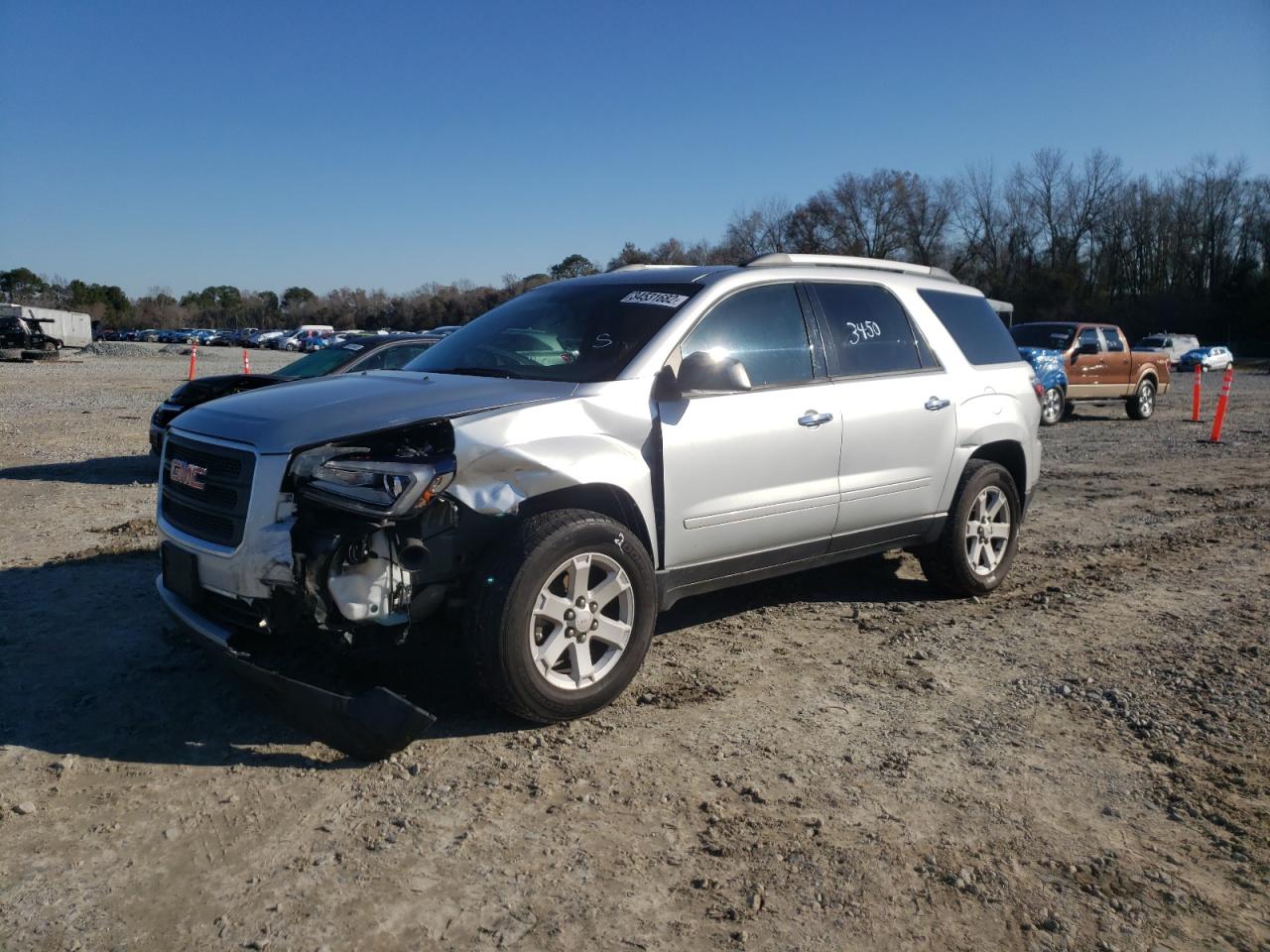 Photo 2 from auction – 2015 GMC ACADIA SLE with VIN 1GKKRNED3FJ147945