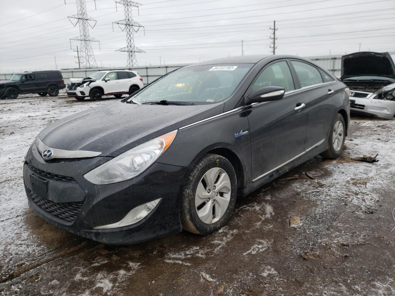Photo 2 from auction – 2014 HYUNDAI SONATA HYB with VIN KMHEC4A45EA117785