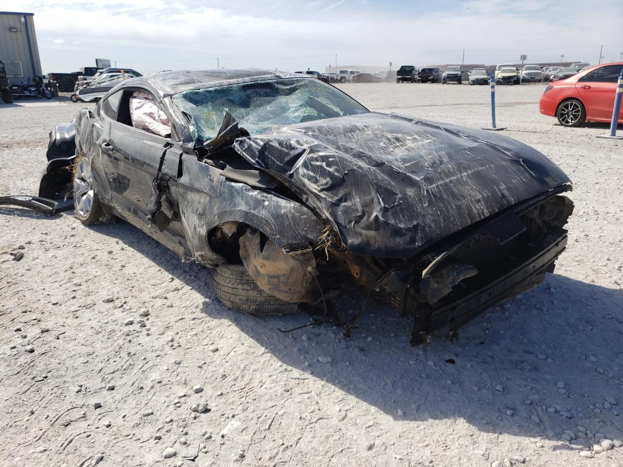 FORD MUSTANG 2015 with VIN 1FA6P8TH0F5391612 - Photo from auction