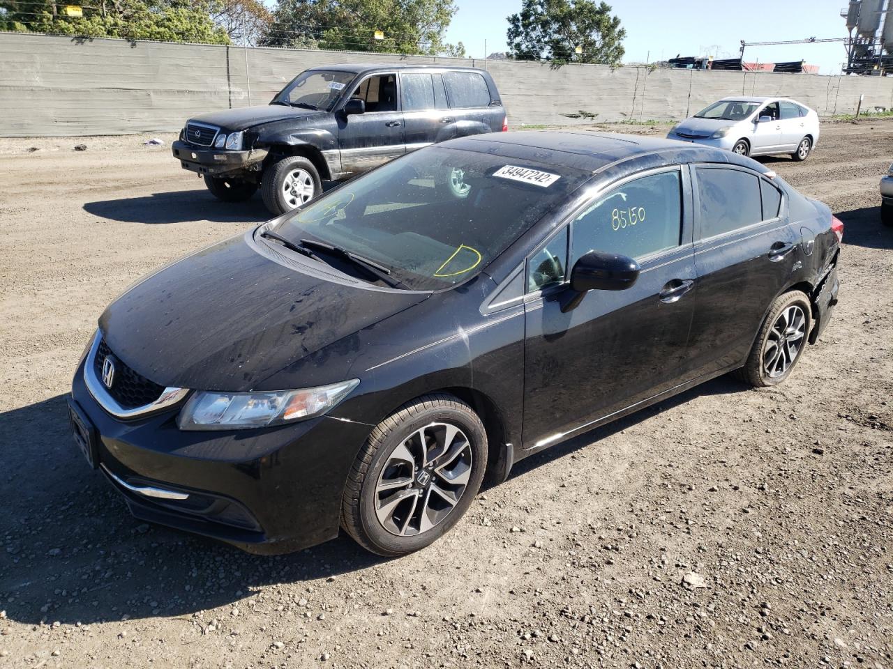 Photo 2 from auction – 2015 HONDA CIVIC EX with VIN 19XFB2F84FE004954