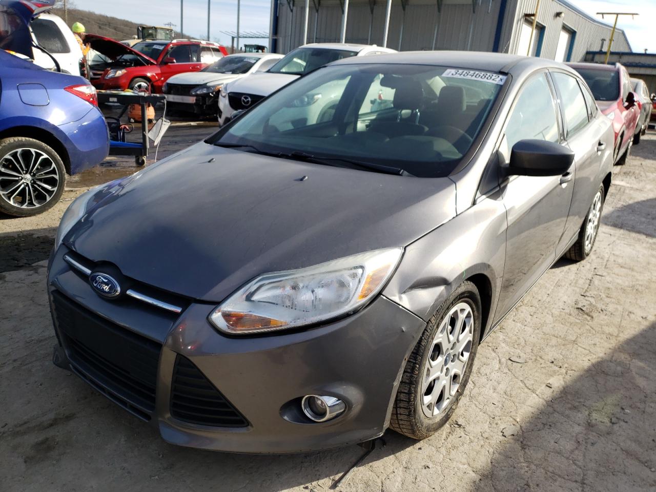Photo 2 from auction – 2012 FORD FOCUS SE with VIN 1FAHP3F28CL118394