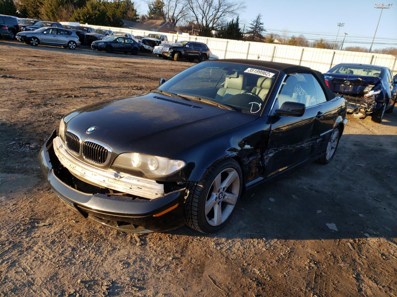 Photo 2 from auction – 2006 BMW 325 CI with VIN WBABW33446PX87054