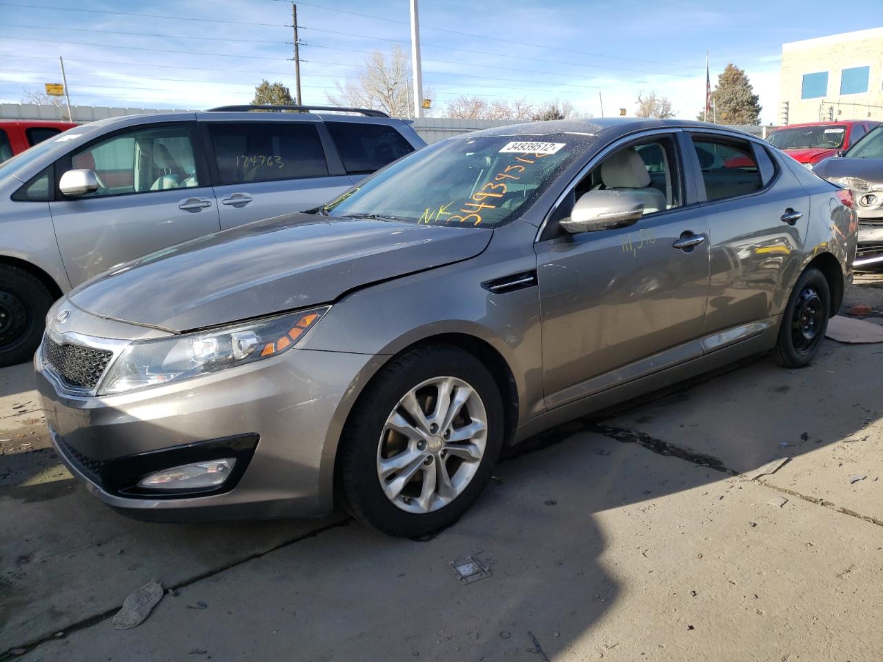 Photo 2 from auction – 2013 KIA OPTIMA LX with VIN 5XXGM4A78DG181360