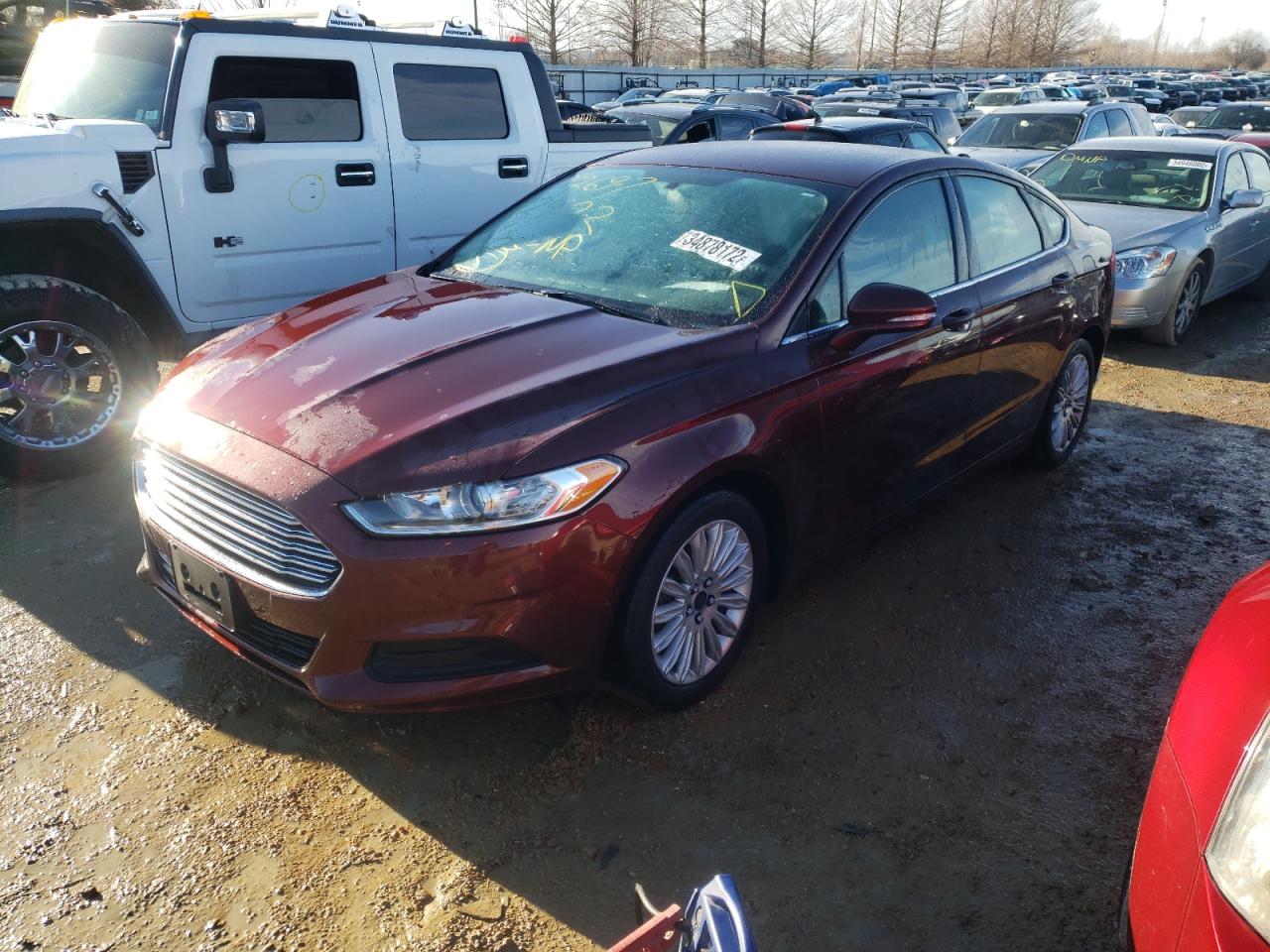 Photo 2 from auction – 2016 FORD FUSION SE with VIN 3FA6P0LU8GR368463