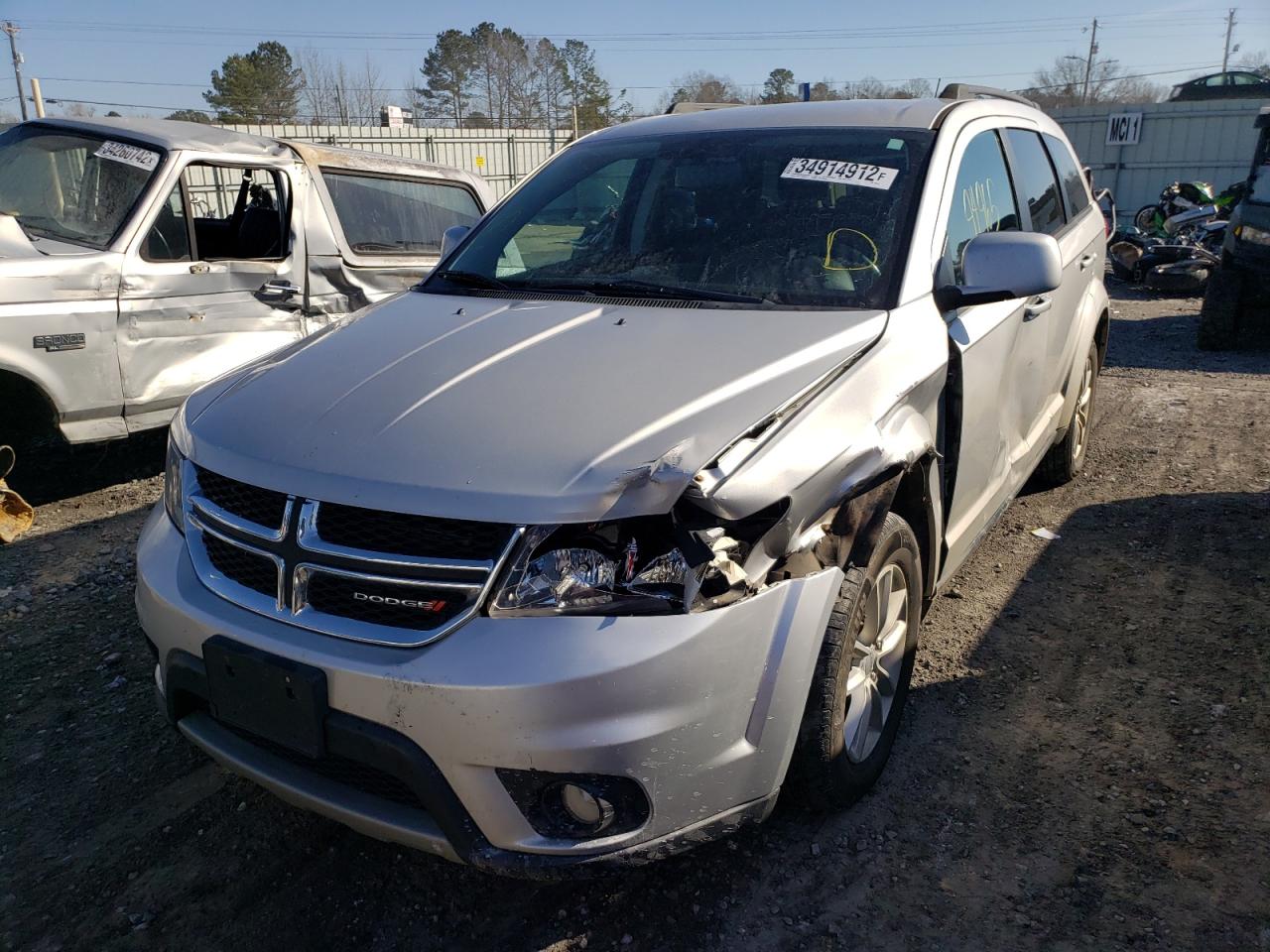 Photo 2 from auction – 2014 DODGE JOURNEY SX with VIN 3C4PDCBGXET106710