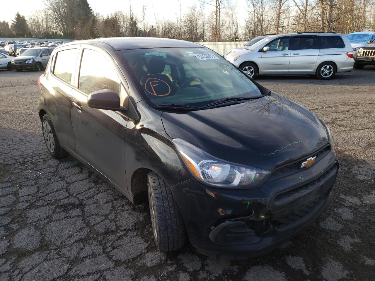 CHEVROLET SPARK LS 2017 with VIN KL8CB6SA2HC782854 - Photo from auction